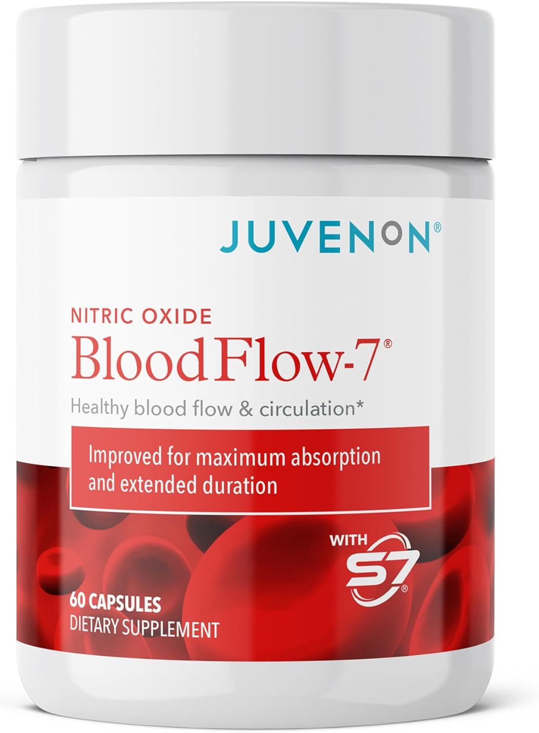 bloodFlow-7 Nitric Oxide Supplement with Nitrosigine - nitrowoods